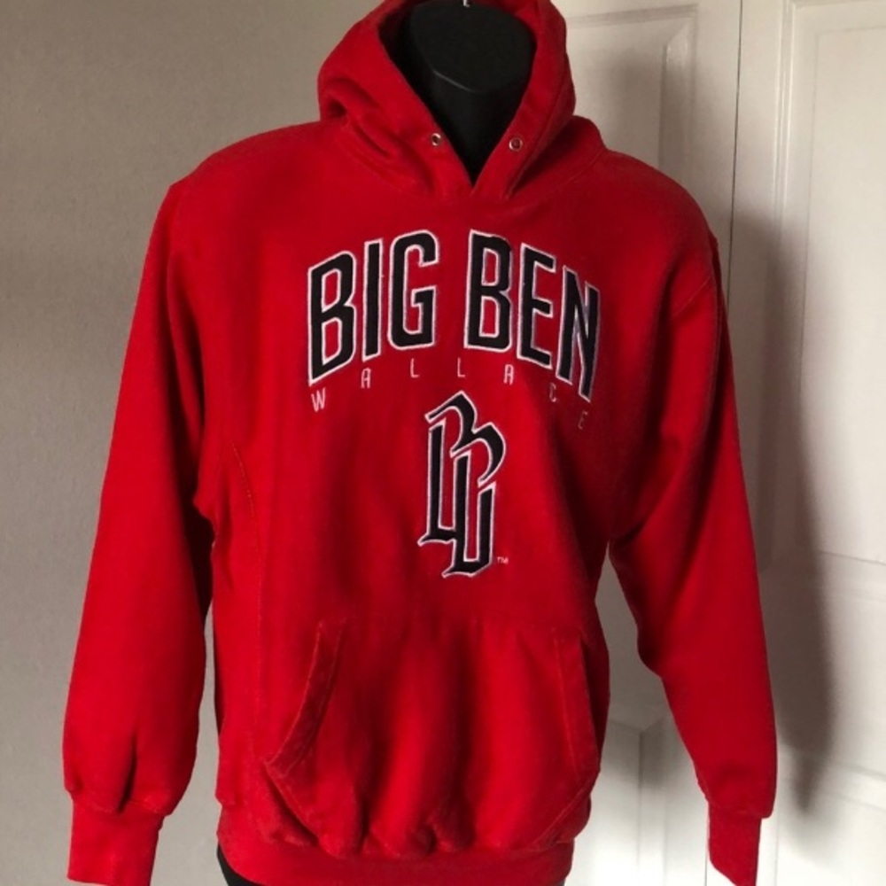 ❤️3X20 BIG BEN WALLACE RED HOODIE | S